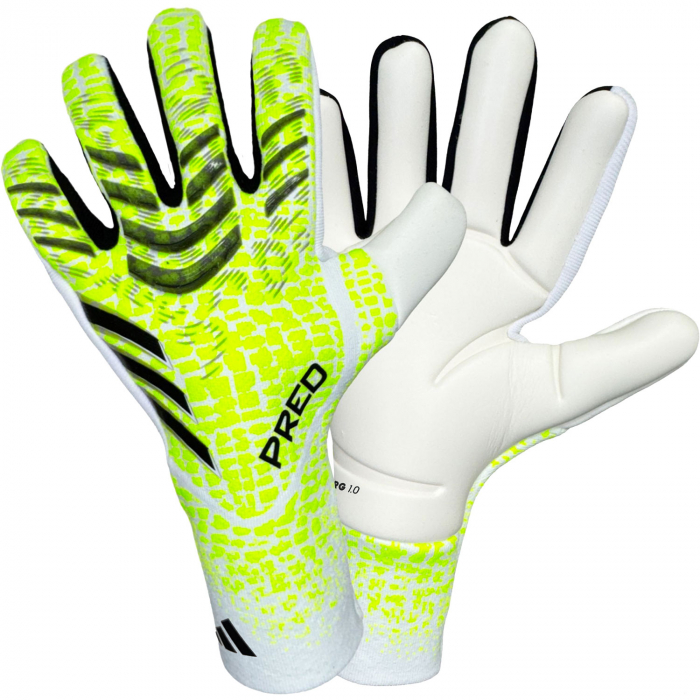 JN5358 adidas Predator Pro Radiant Blaze PROMO Goalkeeper Gloves Lucid Lemon