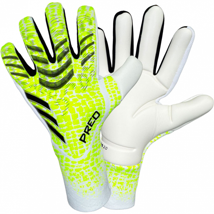 JJ3532 adidas Predator Pro Radiant Blaze Goalkeeper Gloves Lucid Lemon