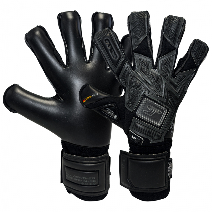 UKE202401GJ SELLS Total Contact XC Devil Junior Goalkeeper Gloves Black