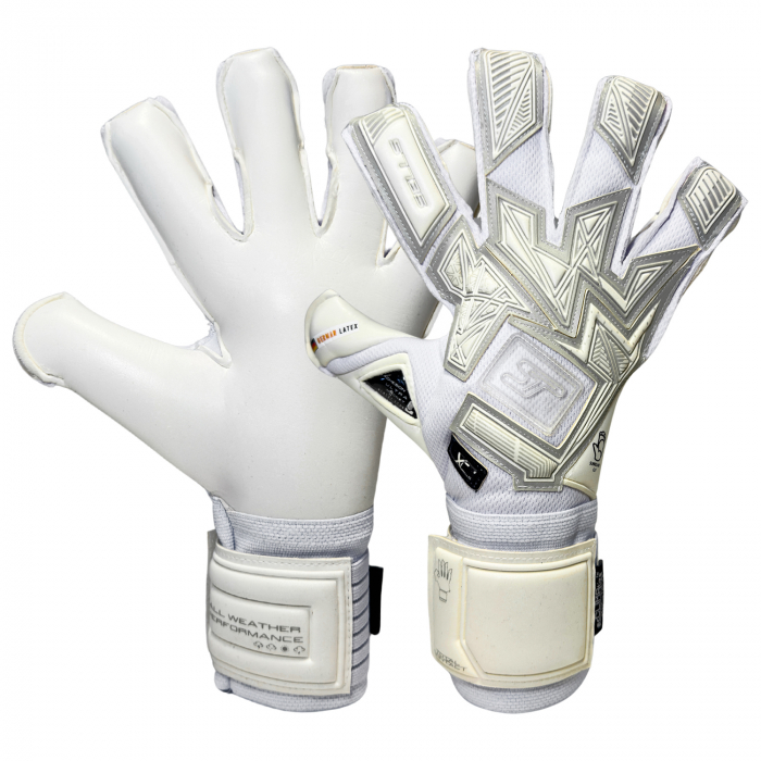 UKE202403 SELLS Total Contact XC Ghost Goalkeeper Gloves White