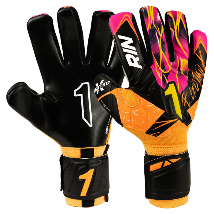 EGO133J Rinat EGOTIKO X TRAINING Junior Goalkeeper Gloves Orange/Black