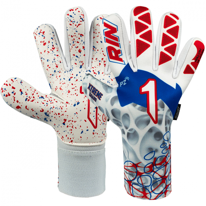 Rinat XTREME GUARD DOMINUS AS Goalkeeper Gloves White/Blue/Red