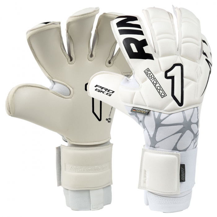 SAPA110 Rinat SANTOLOCO PRO Goalkeeper Gloves White