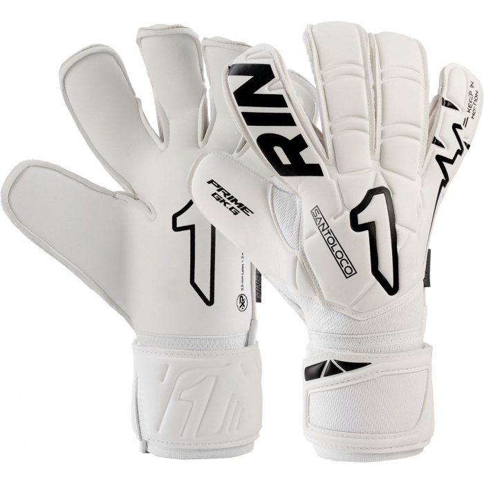 SARI110 Rinat SANTOLOCO PRIME Junior Goalkeeper Gloves White