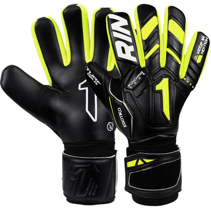 Rinat EGOTIKO TURF Junior Goalkeeper Gloves Black
