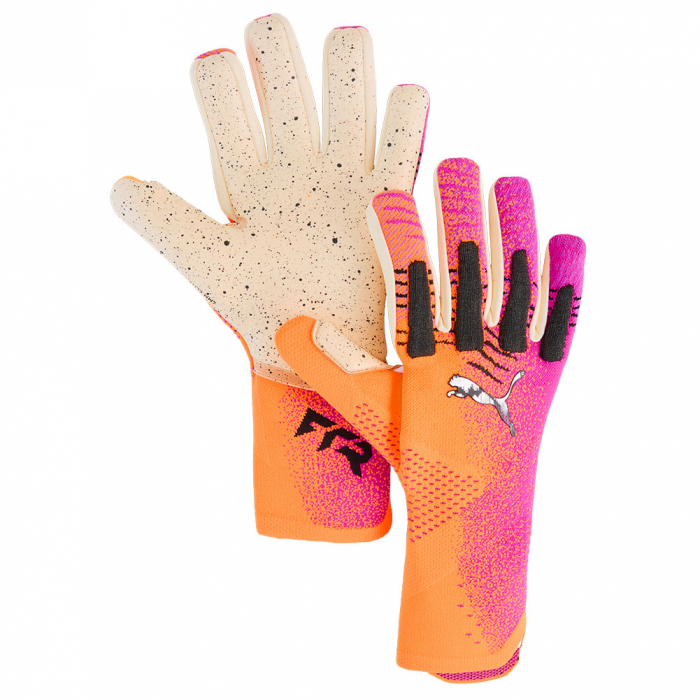 04206412 Puma FUTURE ULTIMATE NC Hot Pursuit Goalkeeper Gloves Heat Fire Ravish