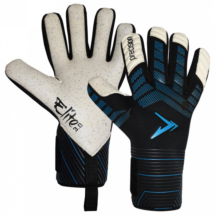 PRG845 Precision GK Elite 3.0 Quartz Goalkeeper Gloves Black