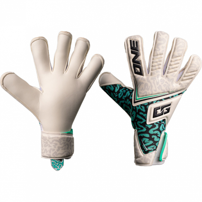 ONE NXT Pro Mentality Monster Hyla Goalkeeper Gloves White/Black/Green
