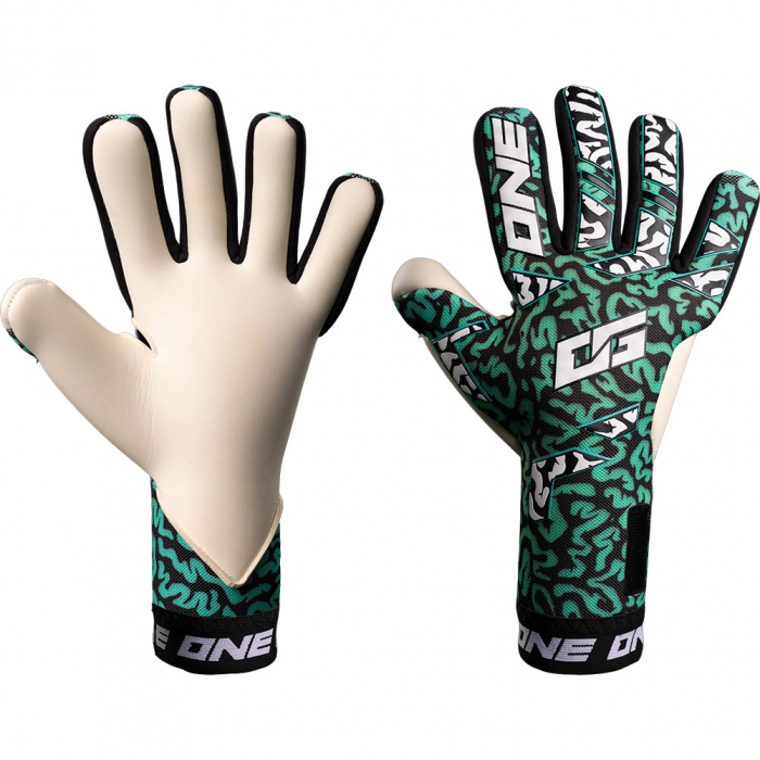 ONE OG1 Mentality Monster Negative Goalkeeper Gloves Green/Black
