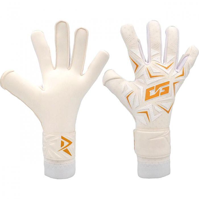 ONE OG1 Type-G David Raya Gold Goalkeeper Gloves White/Gold