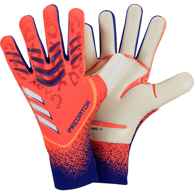 JN5357 adidas Predator Pro PROMO Goalkeeper Gloves signal coral