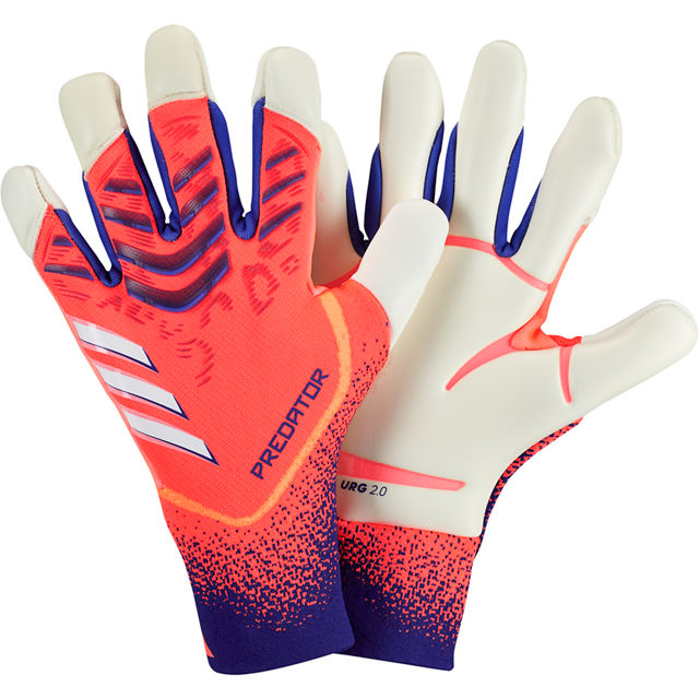 JN5364 adidas Predator Pro Hybrid Goalkeeper Gloves signal coral blaze