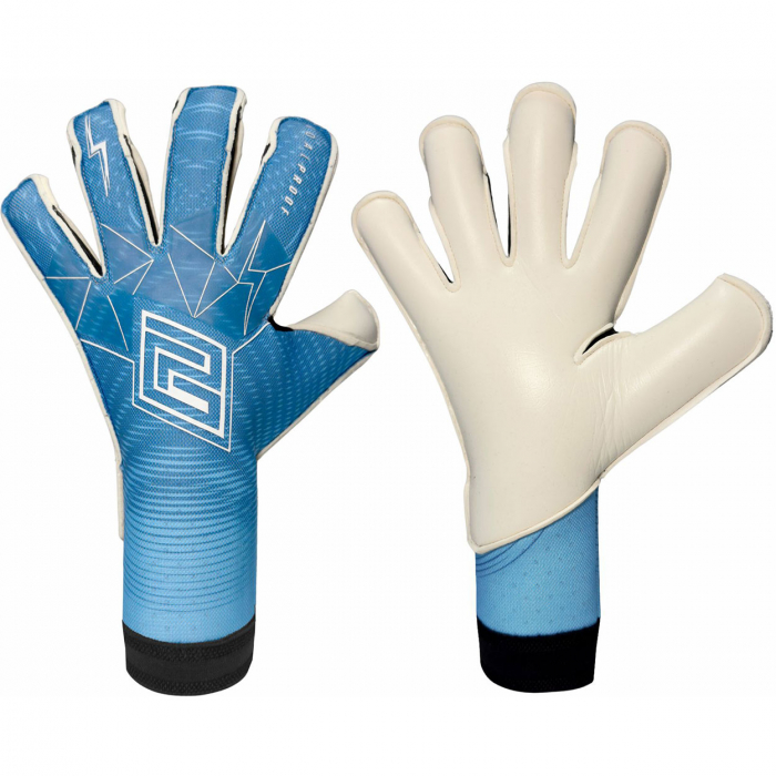 Keeper iD Goalproof SOUND WAVE Surround Goalkeeper Gloves Rush Blue