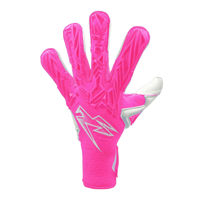 Kaliaaer PWR Pro RE MIX Sekure Junior Goalkeeper Gloves Highlighter Pink