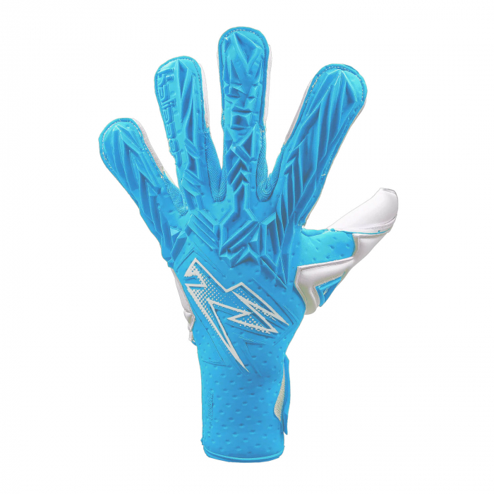 Kaliaaer PWR Pro RE MIX Sekure Junior Goalkeeper Gloves Highlighter Blue