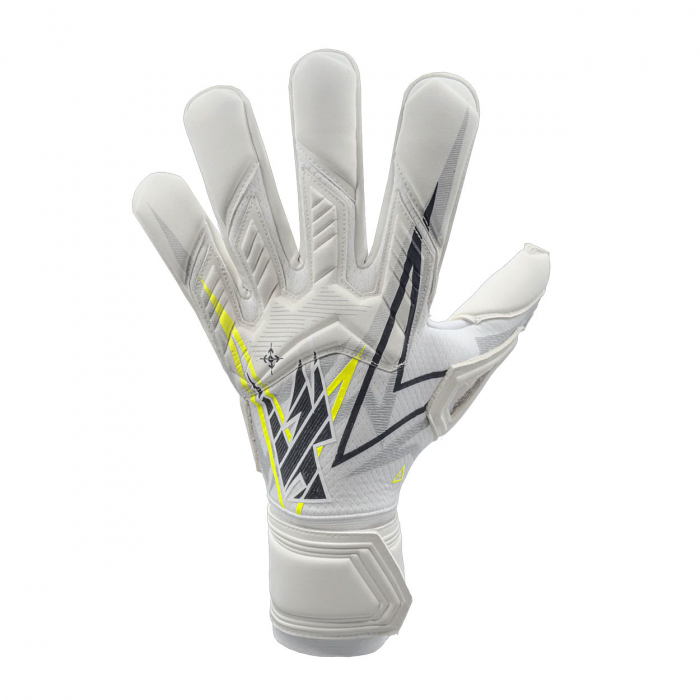 Kaliaaer NitroPRO Negative Junior Goalkeeper Gloves Highlighter Yellow