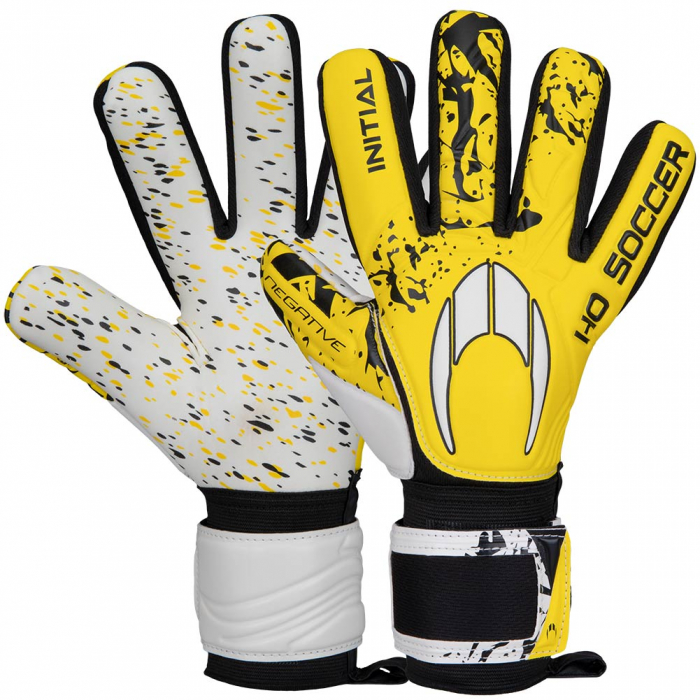 515234 HO Soccer INITIAL Negative Goalkeeper Gloves Yellow/Black