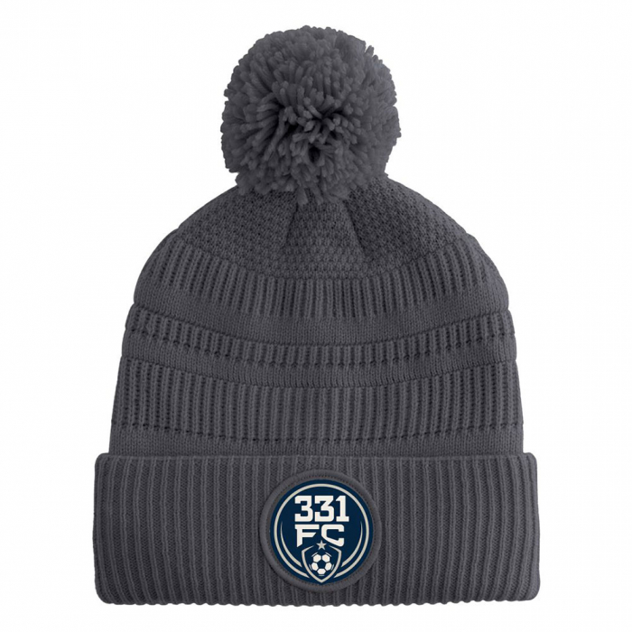 BB530G Keeper iD GK Custom Club Beanie Bobble Hat Graphite Grey