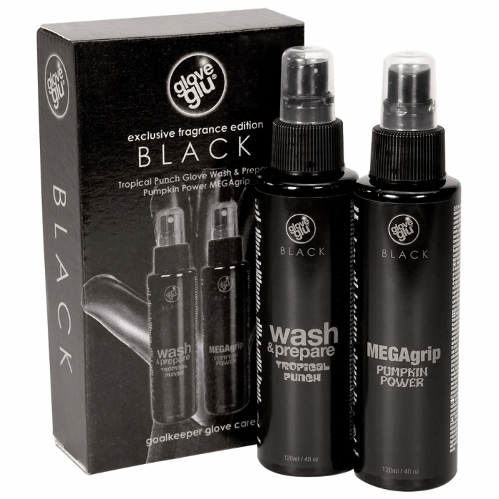 Gloveglu Black Gift Set Mega Grip & Wash