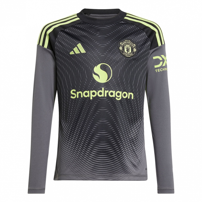 JP3009 adidas Manchester United Goalkeeper Jersey Tiro 25 / 26 Junior grey five