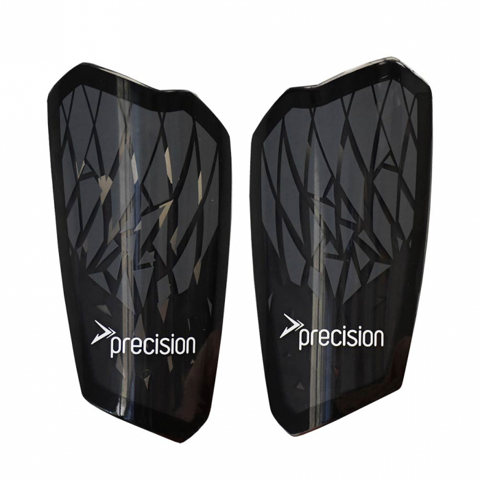 PRA22201 Precision Pro Fusion Flex Customizable Shin Guards Black