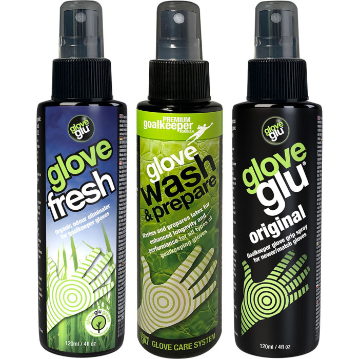 Goalkeeper GloveGlu Wash - Refresh - Revive Pack