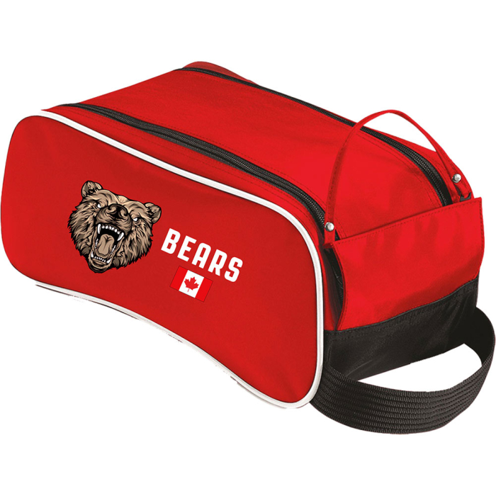QD76R Keeper ID Glove Bag (Red/White/Black)