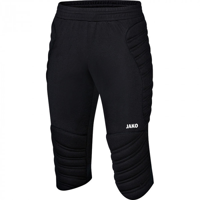  893808 Jako 3/4 Length Padded Goalkeeper Trouser Junior (Black) 