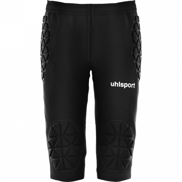 100562501 Uhlsport ANATOMIC Goalkeeper 3/4 Pants (Black)