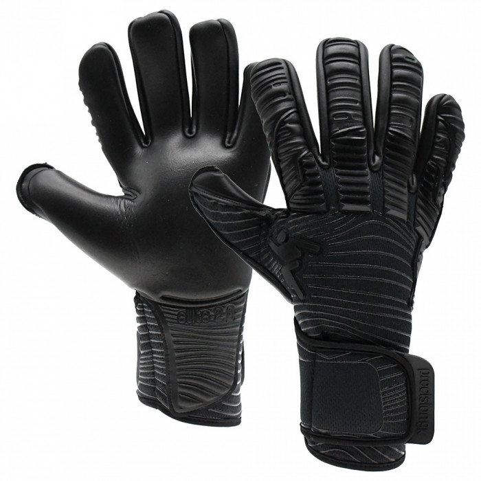 Precision GK Elite 2.0 Blackout Goalkeeper Gloves Black