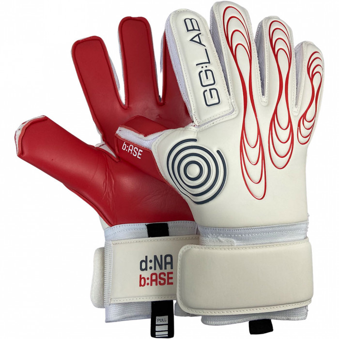 GG:LAB b:ASE (Astro) Junior Goalkeeper Gloves White/Red