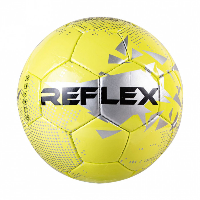 HO Soccer Reflex Irregular Bounce Training Ball Lime/Black/Silver