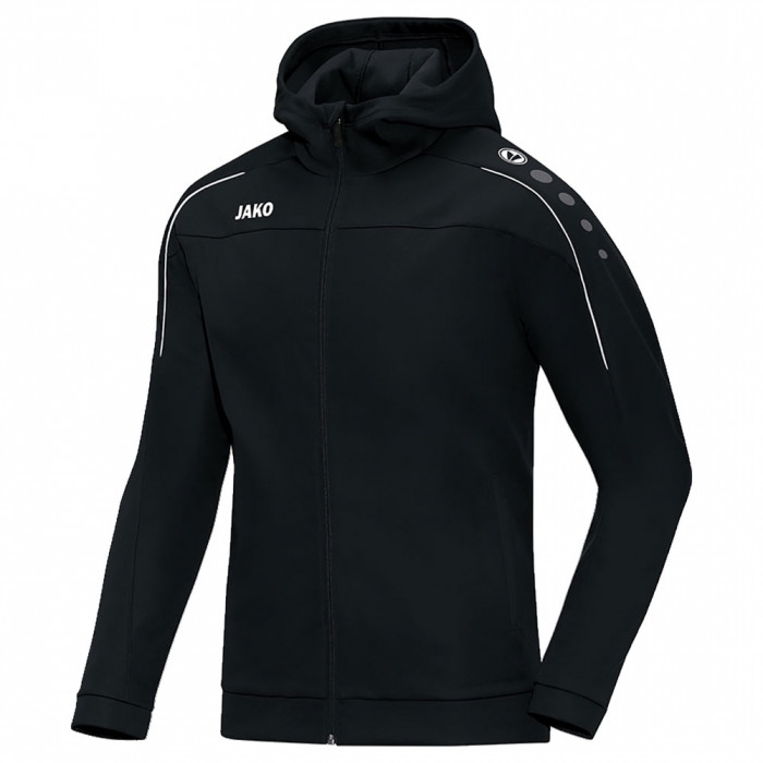  6850 JAKO Hooded Jacket Classico Black 