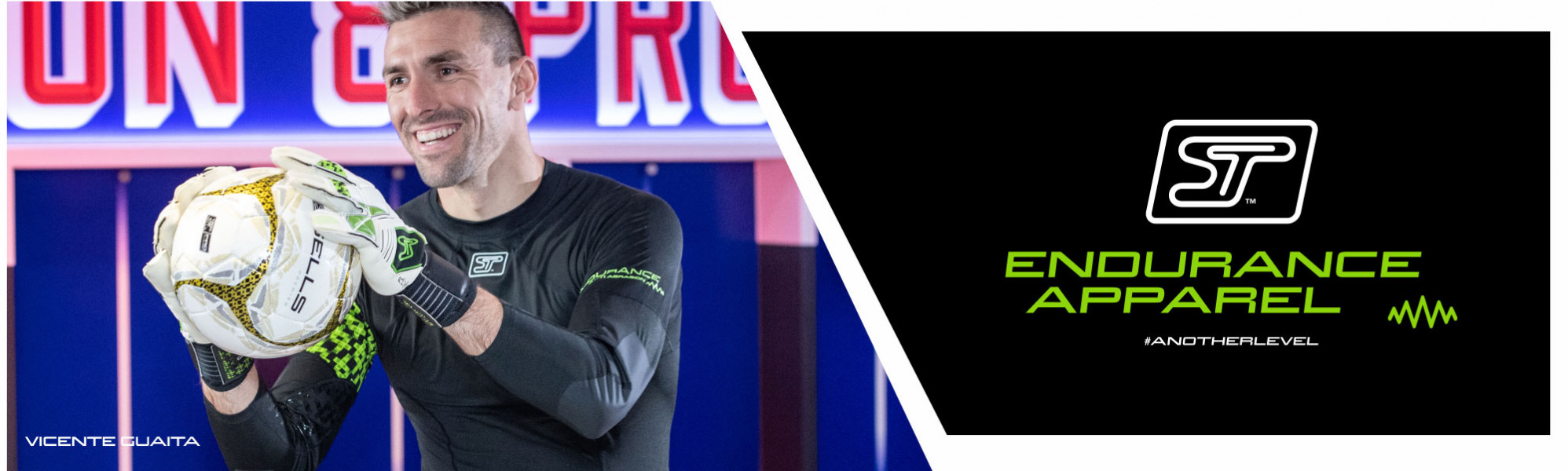 Sells Endurance Abrasion protection base layer for goalkeepers